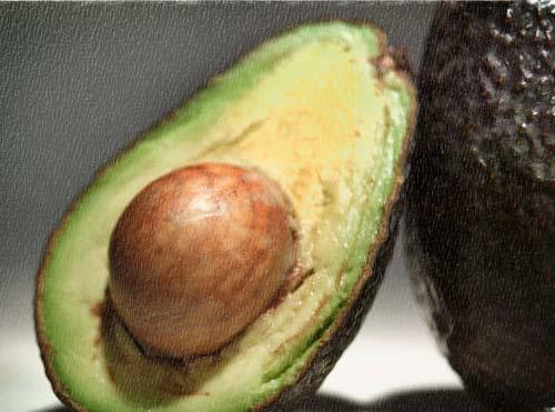 AVOCADO FLOAT Remove the seed from one or more avocados. The seed: Stick 3 toothpicks (equal distance apart from each other) in the middle of a brown avocado seed.
