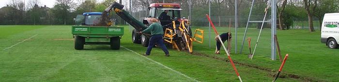 If in doubt, get a sample of the sand on your pitch tested. You need a grading curve of the material dry sieved and passed through a range of decreasing sieves.