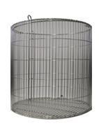 Stainless Steel Basket Stainless Steel Baskets are available in two sizes as follows: 400mm diameter x 220mm high 400mm diameter x 400mm high Note: Image refers to a different Stainless Steel Basket