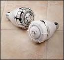 Shower Install low-flow shower head It uses about
