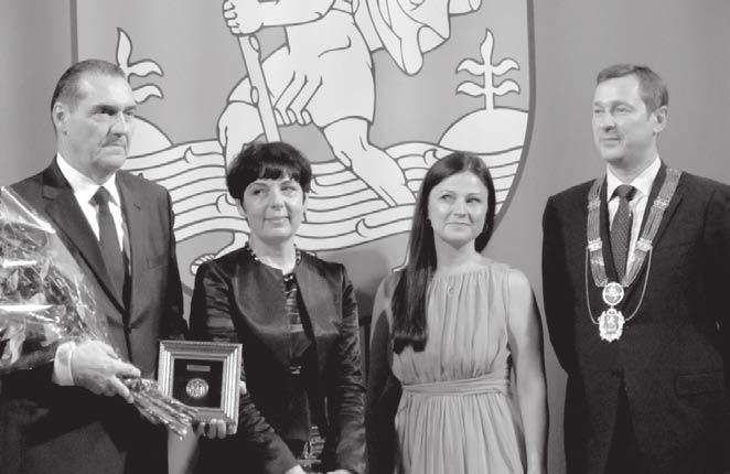 VGTU Tarybos narys, architektas, grupės Antis lyderis Algirdas Kaušpėdas tapo dešimtuoju Vilniaus garbės piliečiu.