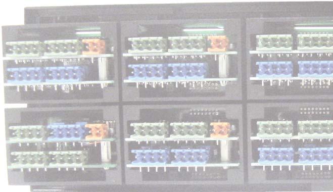 modules, individual cell types, available options and system setting System Rear overview, Modules and Connectors Logic Card Relay