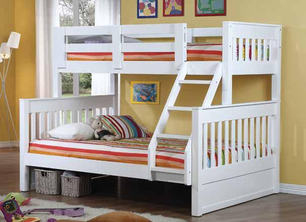 Bayswater Trio Bunk Bed Great space saving option for growing families.