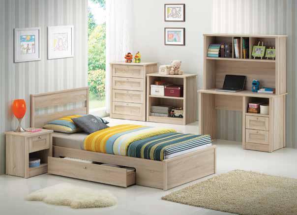 Oliver Junior Suite with Drawer Minimalistic style popular for all ages.