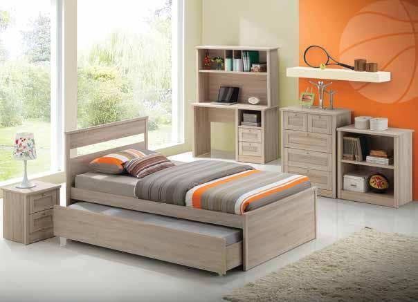 Oliver Junior Suite with Trundle Minimalistic style popular for all ages.