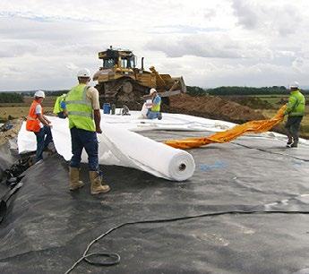 The product proposed was our N6000 Needlepunched Protection Geotextile which had a weight of 500gsm.