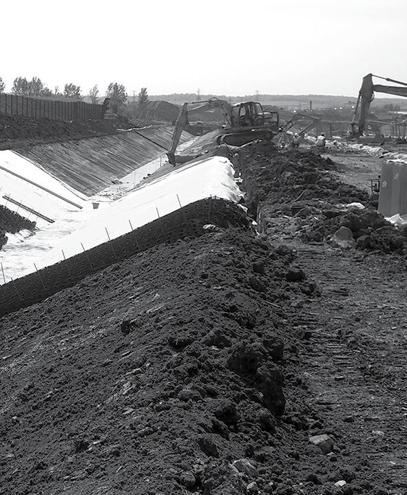Geosynthetics for Earth Engineering Case Study British Sugar Factory Newark There were several Thick Sugar Juice Tanks on this project that to comply with requirements had to have a secondary