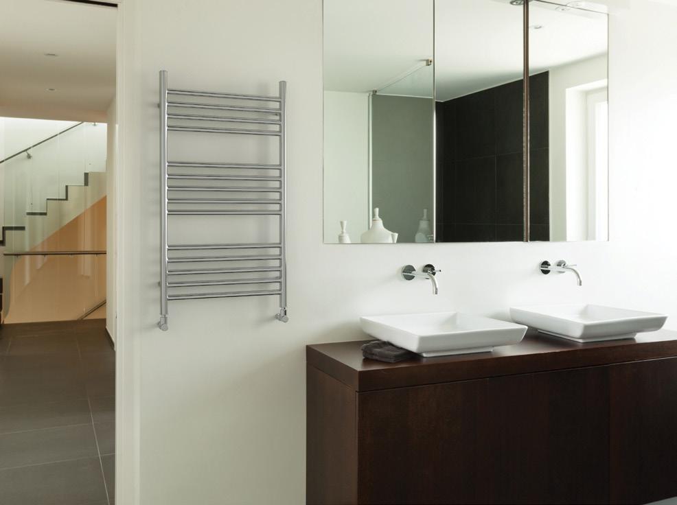 Adriana 51 ADRIANA Adriana is designed for the modern home. A stainless-steel design, with straight, horizontal bars.