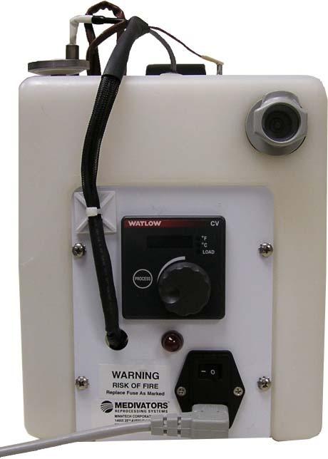 (supplied) basin thermometer. 1. The digital temperature controller can be set between the ambient temperature and a maximum of 51ºC.