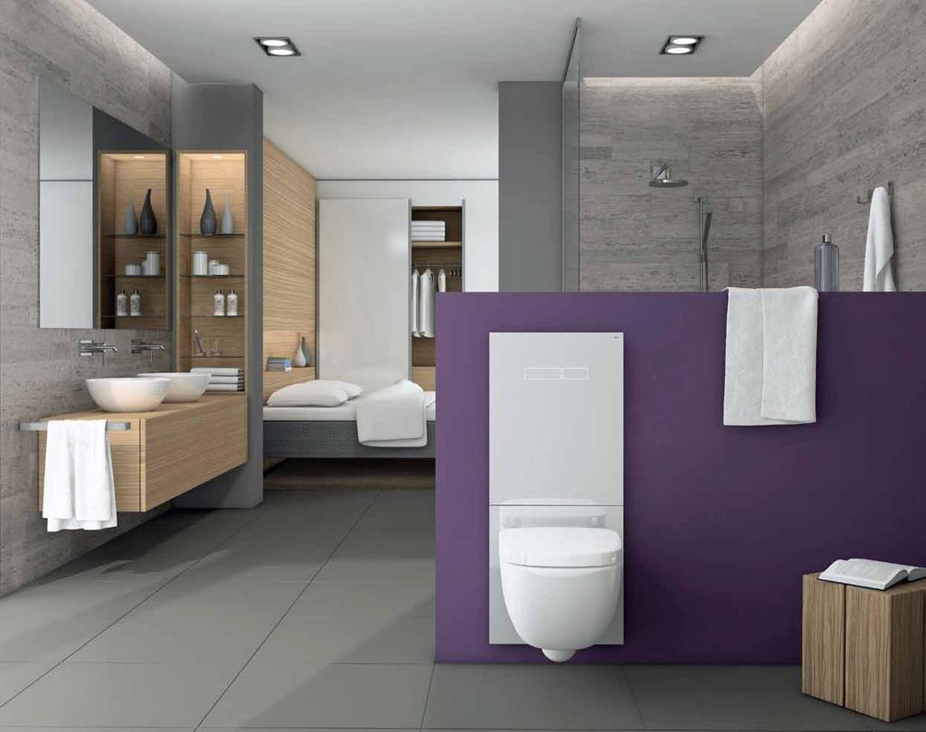 TECElu design TECElu pure aesthetics, adaptable look... With its simple aesthetics, TECElu blends in with the architecture of any bathroom.