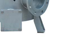 Placed on the suction or discharge side of any manufacturer's