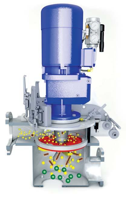 RotaCut Inline Grinders Operating & Performance Details How the RotaCut Works When placed on the suction side of a pump, the RotaCut effectively reduces floating solids in the liquid stream.