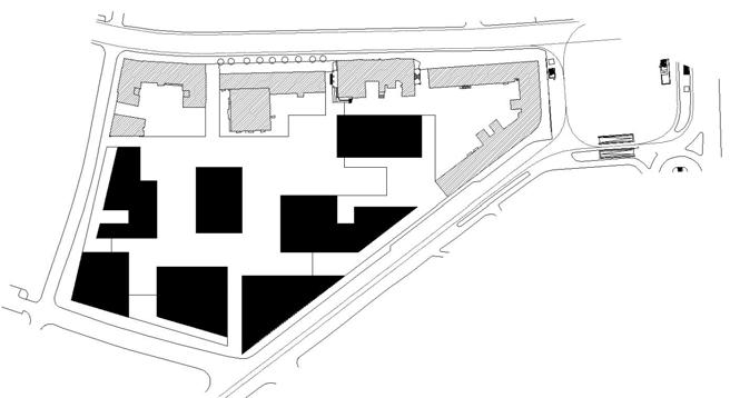 600 m² [560 cars] x 3 levels 5.