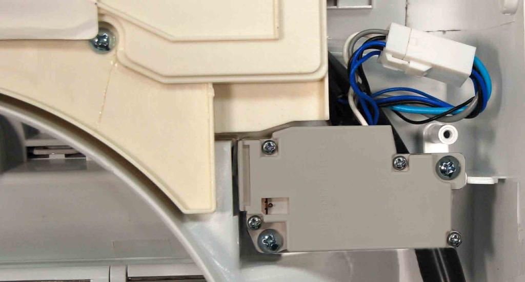 Remove two Phillips Screws Lid Lock Cover Figure 3 Lifting Top Panel 1. Unplug washer or disconnect power. 2. Turn off water supply to washer. 3. Permanent Installations Disconnect hot and cold inlet water hoses and remove drain hose.