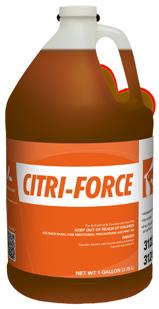 3712 2x1 Gal Citri Clean Heavy Duty All-Purpose Cleaner Powerful, streak free formula. Cleans greasy soils and film from multiple surfaces.
