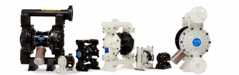 Verderair Non-Metallic Series Verderair non-metallic double diaphragm pumps are excellent pumps for use in a wide range of applications across many industries.