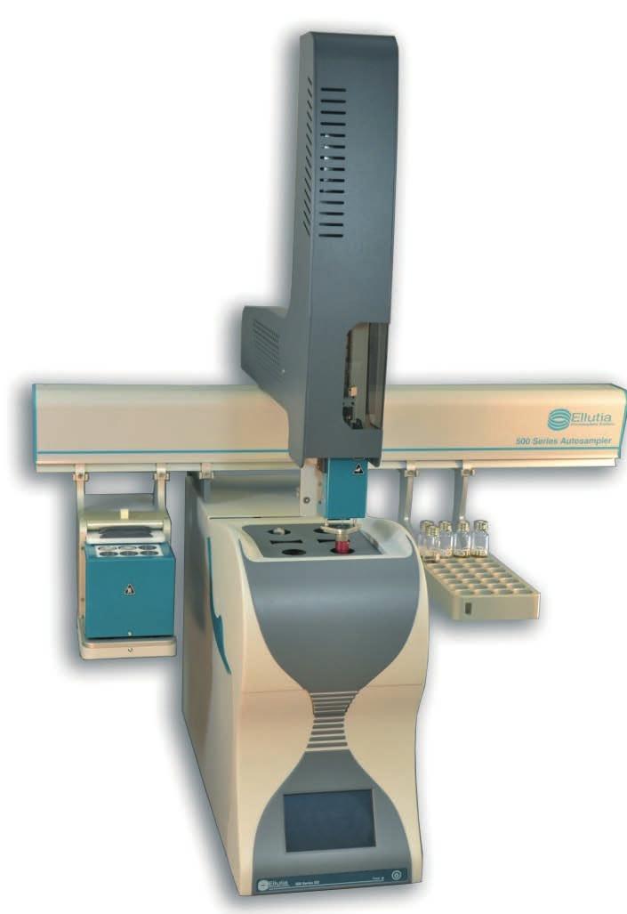 This is the only GC machine Simple to Use The 500 series user interface offers a walk through guide to the common tasks that the machine is likely to be used for and also some of the general