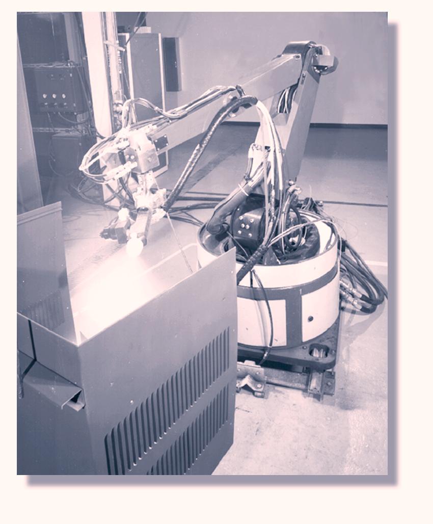 Robotics and Spray Painting The first patent on a machine with a memory and feedback positioning controls was issued to George C. Devol in 1961 and was called Programmable Article Transfer.