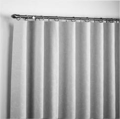 INVERTED PLEAT Modern take on a pleated curtain, offering the fullness
