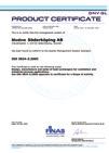 Welding and brazing processes at Modine and our suppliers are certified according to EN ISO 3834-2.