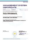 ISO CERTIFIED Modine s management system is certified according to ISO 9001:2008, ISO 14001:2004 and ISO 3834-2:2005.