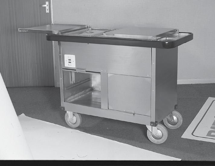 VULCAN HOSPITAL FOOD SERVICE TROLLEY MODEL HFT Index: General Data 2 Owner s Responsibility 3 Authorised Vulcan Catering Equipment Branches and Dealers 3 Parts Ordering / Service Information 4 Prior