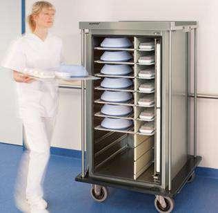 Transport Trolleys do just that7 Insertion of trays creates intelligent segmented partitioning, allowing a Eutectic