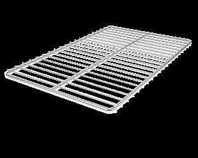 GN 1/1 325 530 GN-Grid 1/1- type A GN Grid 1/1 Type A 530/325/6.0 Wire thickness frames and side bars Stainless steel, electro-polished, brushed edges.