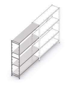 The Advantages Once the Cross Brace is installed assembly is really quick, 3 Shelving Units in just a few minutes The Cross Brace gives full stability to the Shelving unit -