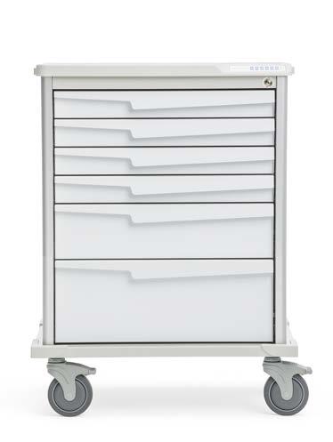 Tempo 21 Cart (ST21W4) Shown with 2 3", 1 6", and 1 9" drawer configuration 21"d x 29.