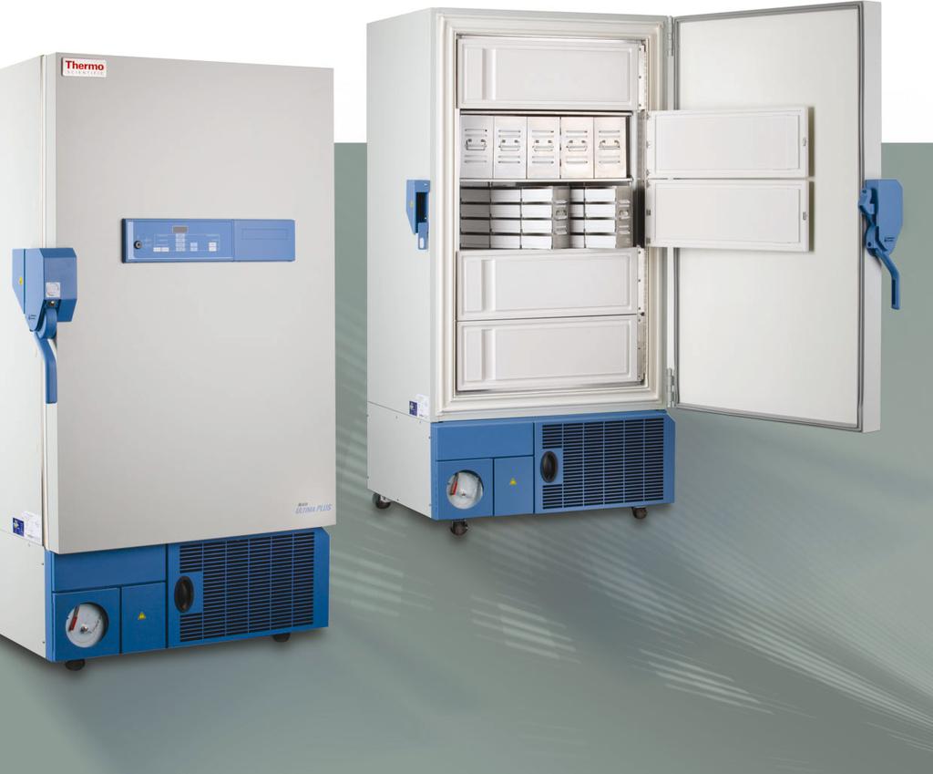 Thermo Scientific Revco Ultima PLUS Advanced Performance and Controls Our Revco Ultima PLUS -86 C freezer is available in 17, 21 and 25 cubic feet capacities.