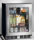The 24-inch glass door refrigerators are great for kitchens that need a touch more refrigeration, and are the perfect height for storing children s snacks.