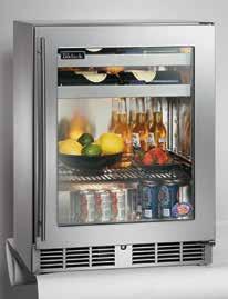 18 Shallow-depth series BEVERAGE CENTERS HH24BS HH24BS-3R HH24BS-1R DESIGNinspiration Short on space? We have solutions so you can enjoy a Perlick Beverage Center in nearly any room.