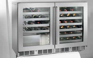 Perlick s Patented 48 Signature Series WINE RESERVES HP48WW-S-1L-1R HP48* HP48WO-S-3L-3R HP48RW-S-3L-3R *Multiple 48 configurations with a wine reserve compartment are available.