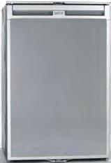10 WAECO CoolMatic CR-1140 Premium built-in refrigerator in stainless steel appearance for motorhomes, caravans, yachts and boats.