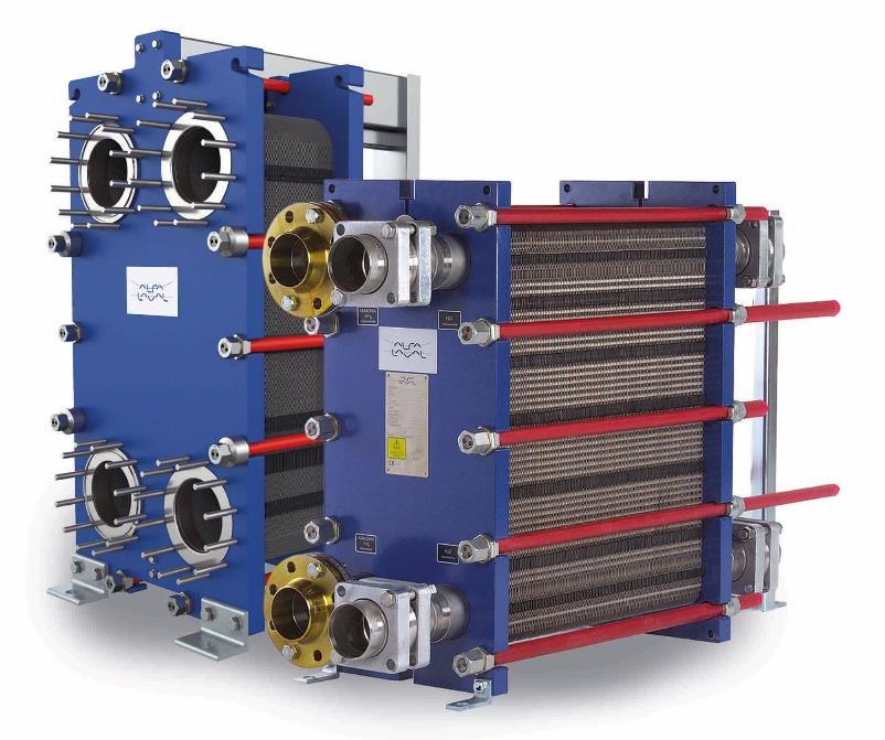Always looking towards the future Alfa Laval semi-welded plate heat exchangers Well proven technology for efficient chiller and heat pump applications RefTight Ensures long life-time sealing of