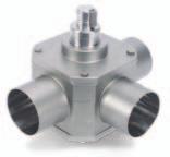 LKB Economical on/off routing valves for low and medium viscosity product.