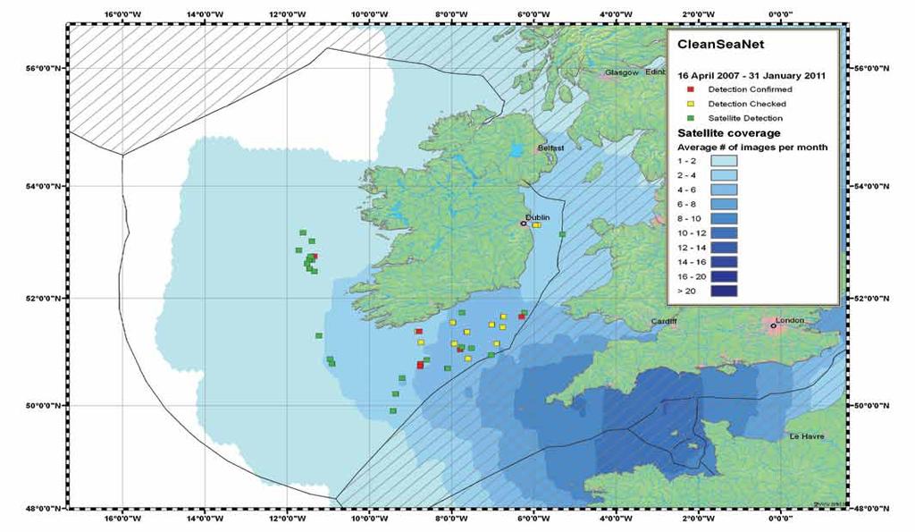 IRELAND European Maritime Safety Agency Note: