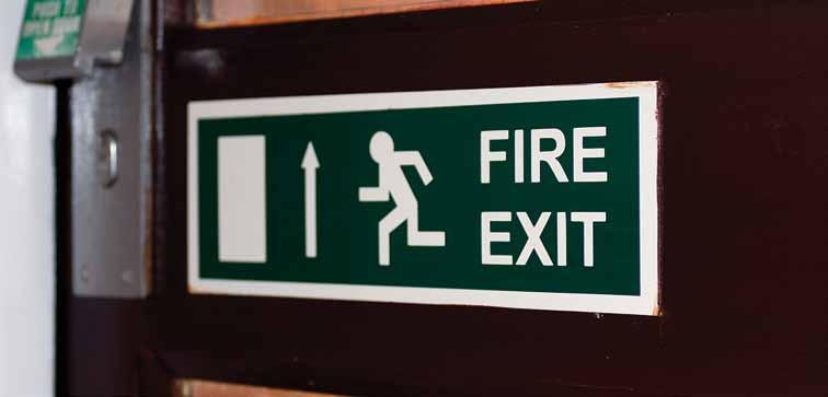 63. Fire safety signs 63.