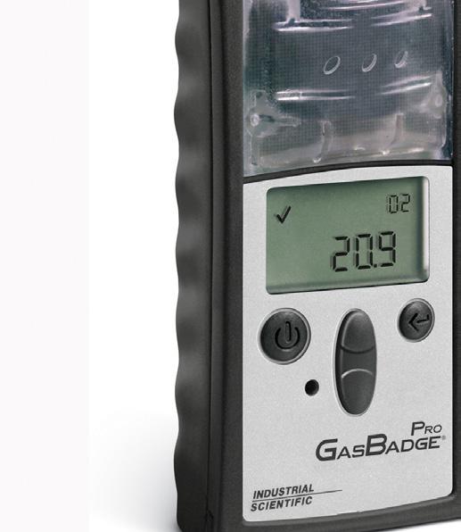 See page 5 for gas detection ranges Rechargeable or Changeable Battery Datalogging Up to IP67 Wireless Communications and Man-Down Alarms Gases - Serviceable single gas detectors detect oxygen, toxic