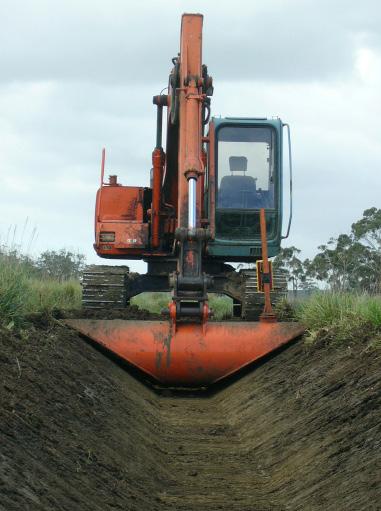 SURFACE DRAINS Surface drainage is the removal of excess water from the surface of the land in a controlled manner and as quickly as possible.