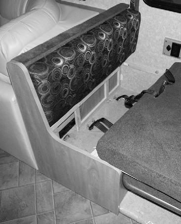 Lower dinette table and remove dinette cushion and bench board to access. 3 1 KEYS Your motorhome is supplied with several keys.