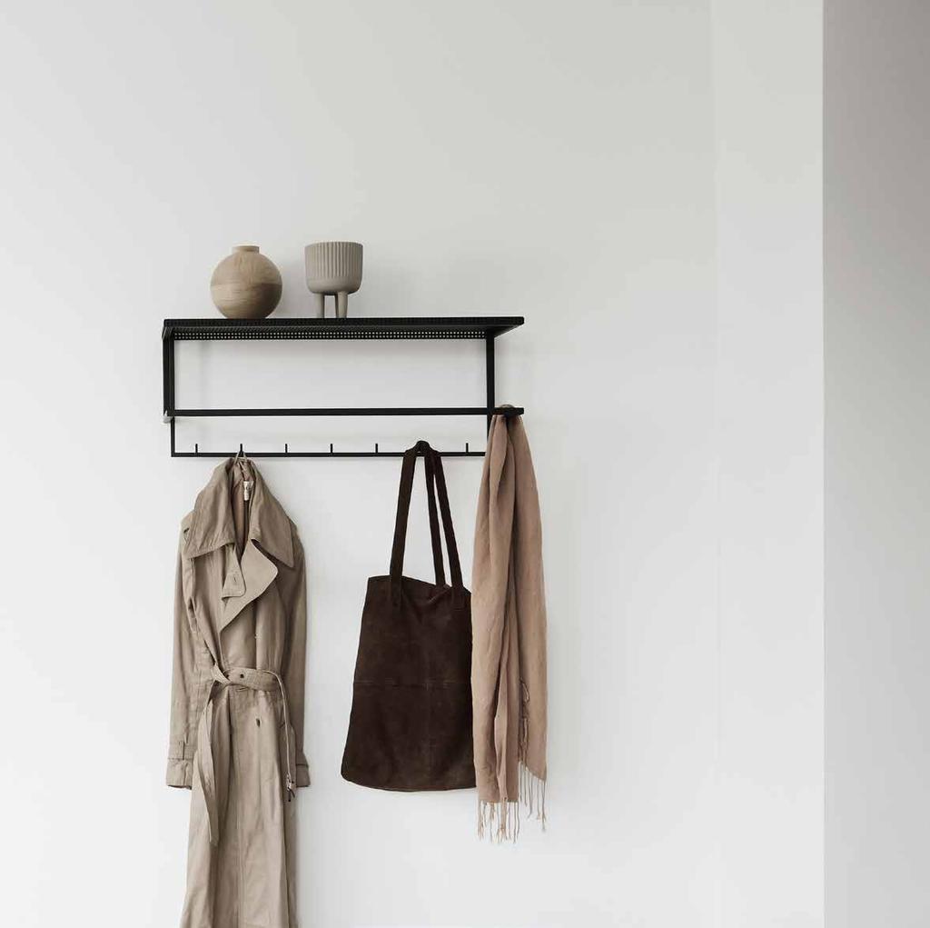 NEW Grid Wall Hanger The simplest and easiest way to store your coats and jackets. This elementary and archetypical design is both, a beauty and a space saver in your hallway.