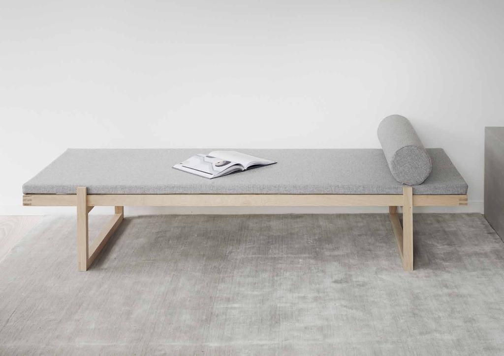 The Minimal Daybed combines Japanese and Scandinavian minimal design.