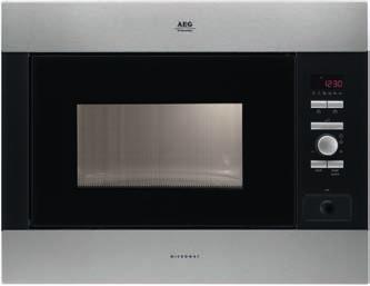 New Active display allows you to change settings whilst the microwave is operating, for added versatility Intelligent preset programmes, designed to take the guess work out of cooking A powerful 900W