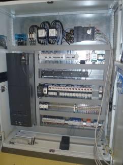 cabinet with Siemens PLC