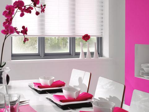 w All Apex blinds are supplied on the Louvolite open cassette head rail which is available in white, beige or