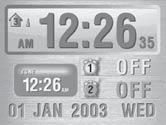 CLOCK-ALARM MODE This is basically a viewing mode where time, date