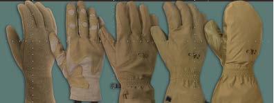MODULAR GLOVE SUITE Multi layer glove system to allow operators to work in environments from -50F to temperate