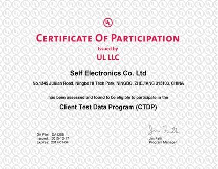 (Client Test Data Program) laboratory for both LED